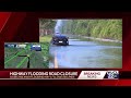 Highway 17S shut down due to Ogeechee River flooding