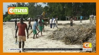 Kilifi County tourism stakeholders has embarked on cleaning Malindi beach