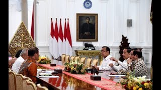 Presiden Jokowi Instruksikan Tindak Lanjut Penanganan Bencana, 8 Oktober 2019