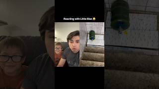 Reacting To Stairs ASMR With Little Man!