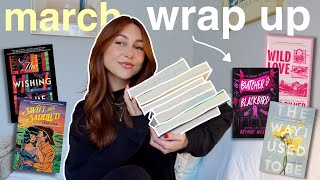 march reading wrap up 💚 (new releases, exciting arcs, anticipated reads!)
