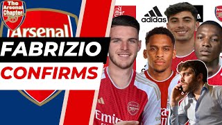 FABRIZIO ROMANO CONFIRMS 4 Arsenal DONE DEALS TODAY | Arsenal Transfer News Today