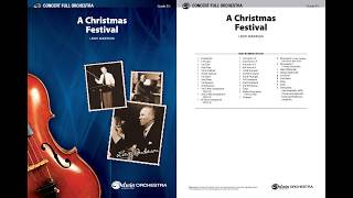 A Christmas Festival, by Leroy Anderson -- Score & Sound