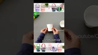 #diy Easter Basket | How To Make a Basket From Paper cup | Easter Craft #artandcraft #craft