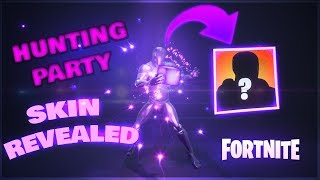 I FOUND OUT WHAT THE HUNTING PARTY SKIN WILL LOOK LIKE / fortnite