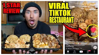 Eating At The WORST Reviewed VIRAL TikTok Restaurant... (1 STAR)