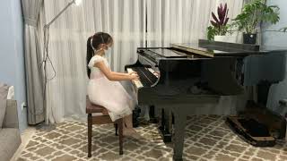 林奕妍 Claire -兒童A組-G.P. Telemann: Gigue à l'Angloise (Partita à Cembalo solo TWV32:1)-2021台北卓越國際鋼琴大賽