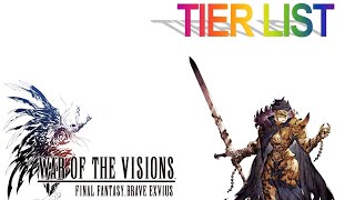 FFBE 幻影戰爭 WOTV // 兵員 排名 排行榜 UR Tier List // 斯特恩（破滅騎士） Sterne (Knight of Ruin) // War of the Visions