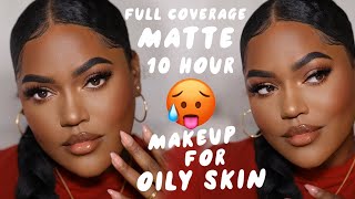 10HR VERY MATTE Makeup Routine for OILY SKIN | TIPS + PRODUCTS THAT ACTUALLY WORK!