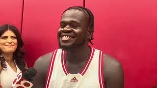 Indiana Basketball Media Day Q\u0026A: Oumar Ballo