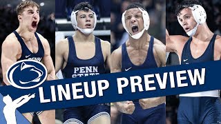 Penn State Wrestling Lineup Preview 2019-2020