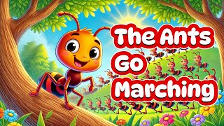 The Ants Go Marching | Fun Maths Song for Kids | Nursery Rhyme for Learning Numbers