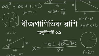 বীজগাণিতিক রাশি(অনুশীলনী ৩.১) Lecture : 07 -Equations & Insights