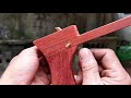 how to make amazing multi function slingshot from wood