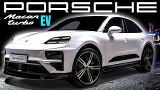 2024 Porsche Macan Turbo EV Revealed With 630HP