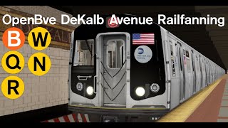 4K UHD openBve: DeKalb Avenue Railfanning