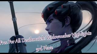 Overwatch Deathmatch: Widowmaker Highlights, Top 3 Finish.