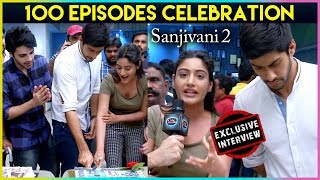 Surbhi Chandna \u0026 Namit Khanna Celebrates 100 Episodes Of Sanjivani 2 | Exclusive Interview