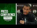 Joe Mazzulla DEFENDS Jayson Tatum's Play | Celtics vs Trail Blazers Postgame Interview