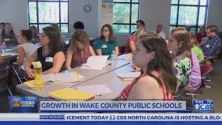 Growth in Wake County public schools