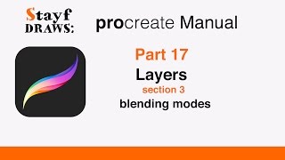 Procreate Tutorial Part 17: Blending Modes