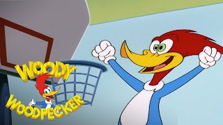 Woody Woodpecker | Exercising with Woody | Full Episode