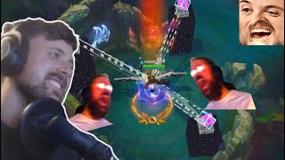 Forsen  Reacts - league of minecraft's final boss...