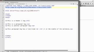 XHTML - 02. XHTML Rules