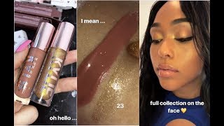 Kylie Jenner REVEALS the Kylie x Jordyn Makeup Collection 2018