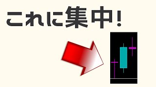 FXで勝つためにはローソク足に集中する xrp bitcoin cardano dogecoin仮想通貨だけでなく投資全般に言えること