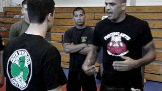 Jorge Rivera Teaches Striking to Marines