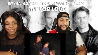 Bryan Adams, Rod Stewart, Sting - ALL FOR LOVE REACTION