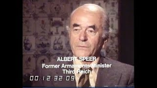 Albert Speer interview | Rudolf Hess | World War 2 | Prisoner No 7 | This Week | 1975