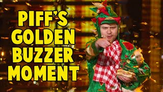 Piff's Golden Buzzer Moment on America's Got Talent