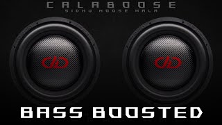 Calaboose - Sidhu Moose Wala [ Extreme Bass Boosted ] | Latest Punjabi songs 2021