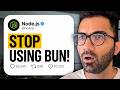 You Can Finally Stop Using Bun