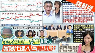 【林佩潔報新聞】角逐白營大位! 蔡壁如5大承諾:若柯回任絕不戀棧｜黨政人士:民眾黨中央鞏固核心 壓制蔡\