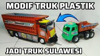 Modif Truk Plastik Jadi Truk Sulawesi Variasi