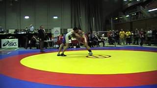 2014 Senior National Championships: 97 kg Parm Dhesi vs. Yiannis Narlidis