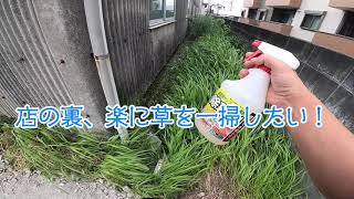 除草剤の効果に釘付けの１週間、草っｗｗ！！