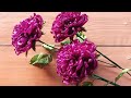 DIY || Bunga Peony || Tutorial Membuat Bunga Dari Pita Satin