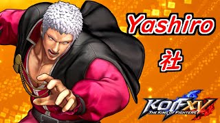 【DLC】Orochi Yashiro Combo KOF XV ➤ オロチ社 KOF15 コンボ集