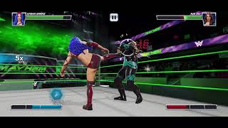 WWE Mayhem Gameplay | Versus Mode | Sasha Banks vs Nia Jax