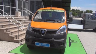 Piaggio Porter SR NP6 Tipper Truck EHT Orange (2021) Exterior and Interior