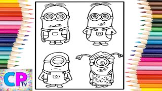Minions Coloring Pages/Minions Characters/Elektronomia - Shine On (Ft. Katie McConnell)