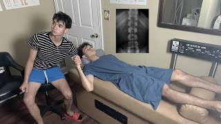 I had to take my twin brother to the hospital..