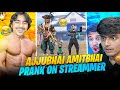 Laka Gamer vs Ajjubhai & Amitbhai Prank on streamer😱