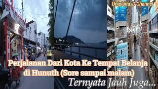 Perjalanan dari kota Ambon ke tempat belanja di daerah Hunuth. Ternyata jauh juga y!!!