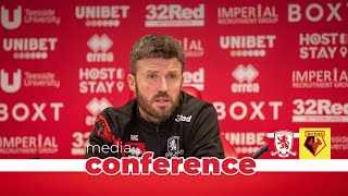 Media Conference | Watford