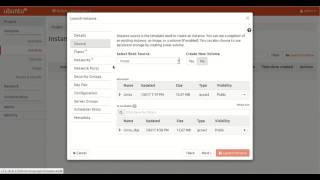 6. Launch and Instance in OpenStack